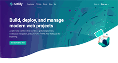 Desktop Screenshot of netlify.com